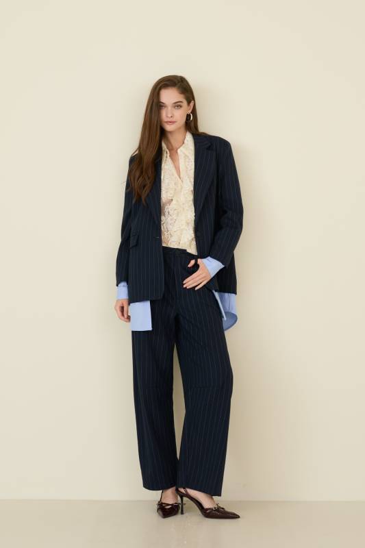 Chaqueta de raya diplomática con...