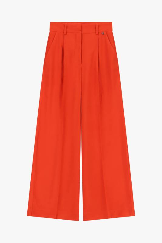 PANTALÓN PALAZZO CON PINZAS